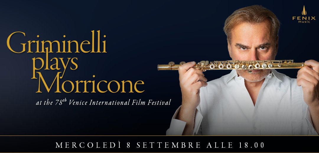 Oggi 8 settembre, alle 18, in esclusiva su <a href="/TikTok_it/">TikTok Italia</a> LIVE il video integrale della performance #GriminelliplaysMorricone, speciale concerto tributo al compositore e direttore #EnnioMorricone del Maestro <a href="/AGriminelli/">andrea griminelli</a> nella cornice della laguna di Venezia a #Venezia78