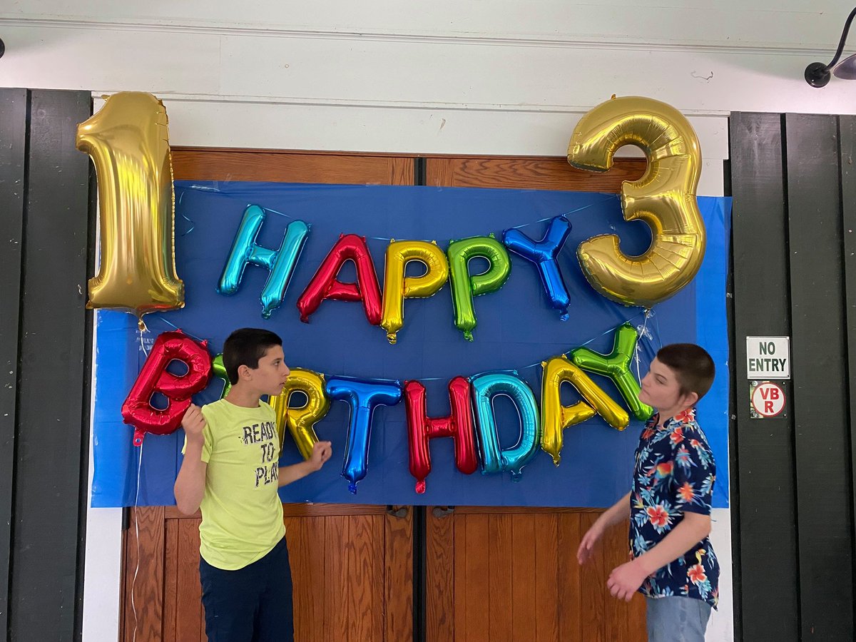 AndersonAutism's tweet photo. Happy 13th Birthday Luke! Luke celebrated his special day down at the ACA recreation center with some friends. Bikes, bubbles, snacks and more!! #HappyBirthday #Birthday #Autism #1in54 https://t.co/jjfRiDnV28