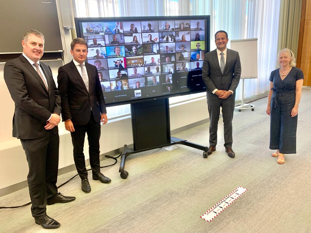 Tánaiste <a href="/LeoVaradkar/">Leo Varadkar</a> officially opens the 4th Enterprise Ireland "Enter the Eurozone" program today  in <a href="/esmtberlin/">ESMT Berlin</a>. Over 75 Irish companies have completed the program to date and are successfully exporting to various Eurozone markets. #IrishAdvantage