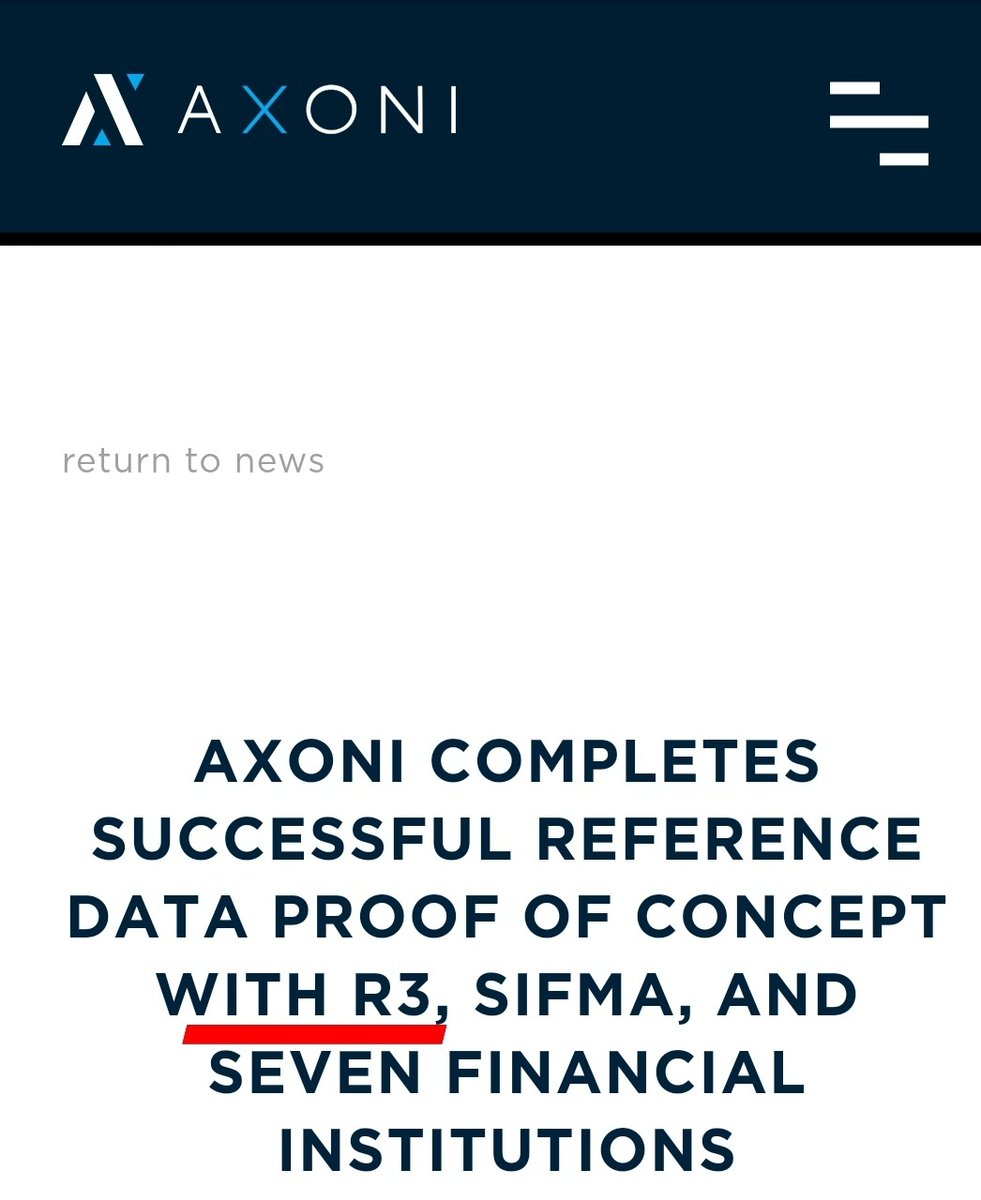 112HALIiiiiiiii's tweet image. ◤BlackRockがAxoniのブロックチェーンエクイティスワップネットワークに参加◢
AXONIは #R3 $XDC XinFin です。

#HQLAx UBS. ドイツ取引所で稼働 
JpMorgan.GoldmanSachs.  Citi