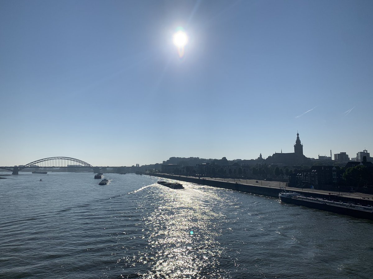 Nazomers #Nijmegen 😎