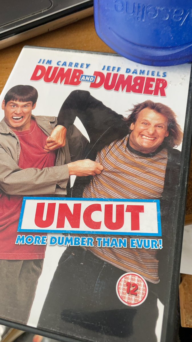 Gibboanxious's tweet photo. @MacReadys_Beard Turner & Hooch is a straight up nope 👎🏿.
Planes, Trains and Automobiles made the honourable mentions.
#DumberAndDumber is one I did think of Laurence, so I checked my very dusty DVD 📀. No ampersand. https://t.co/95aPQbVDU1