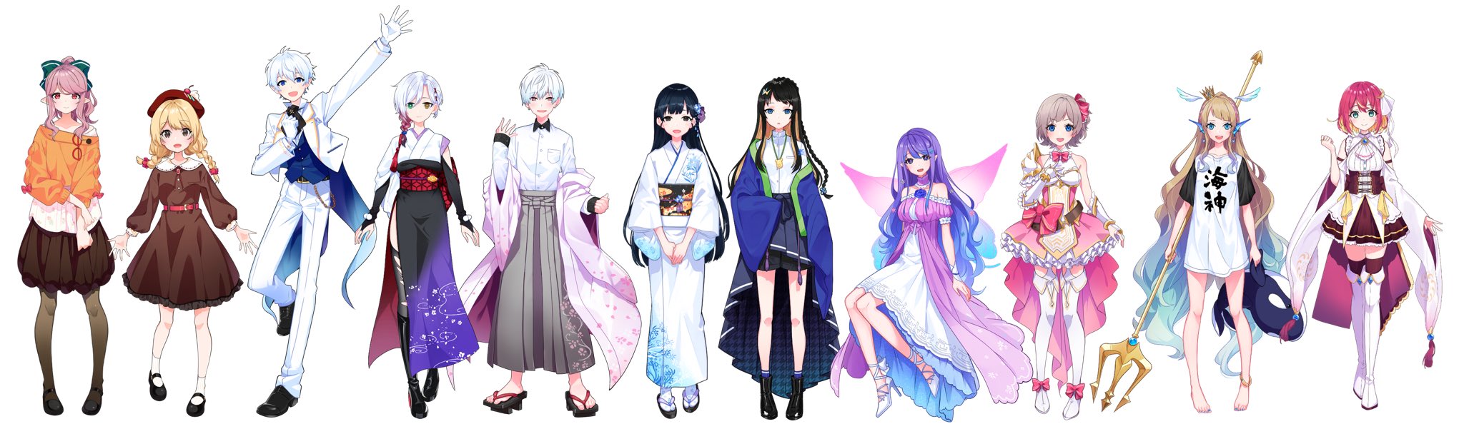 りゅん 固定用 Iriamの立ち絵 Live2dパーツ分けイラスト Sdイラスト 歌ってみたなどの一枚絵などなど イラストのお仕事募集しております 価格は価格表をご覧ください どうしても一括が難しい場合分割払い対応してます 初めてご依頼の方は免許証or