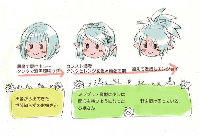 今の髪型のtwitterイラスト検索結果