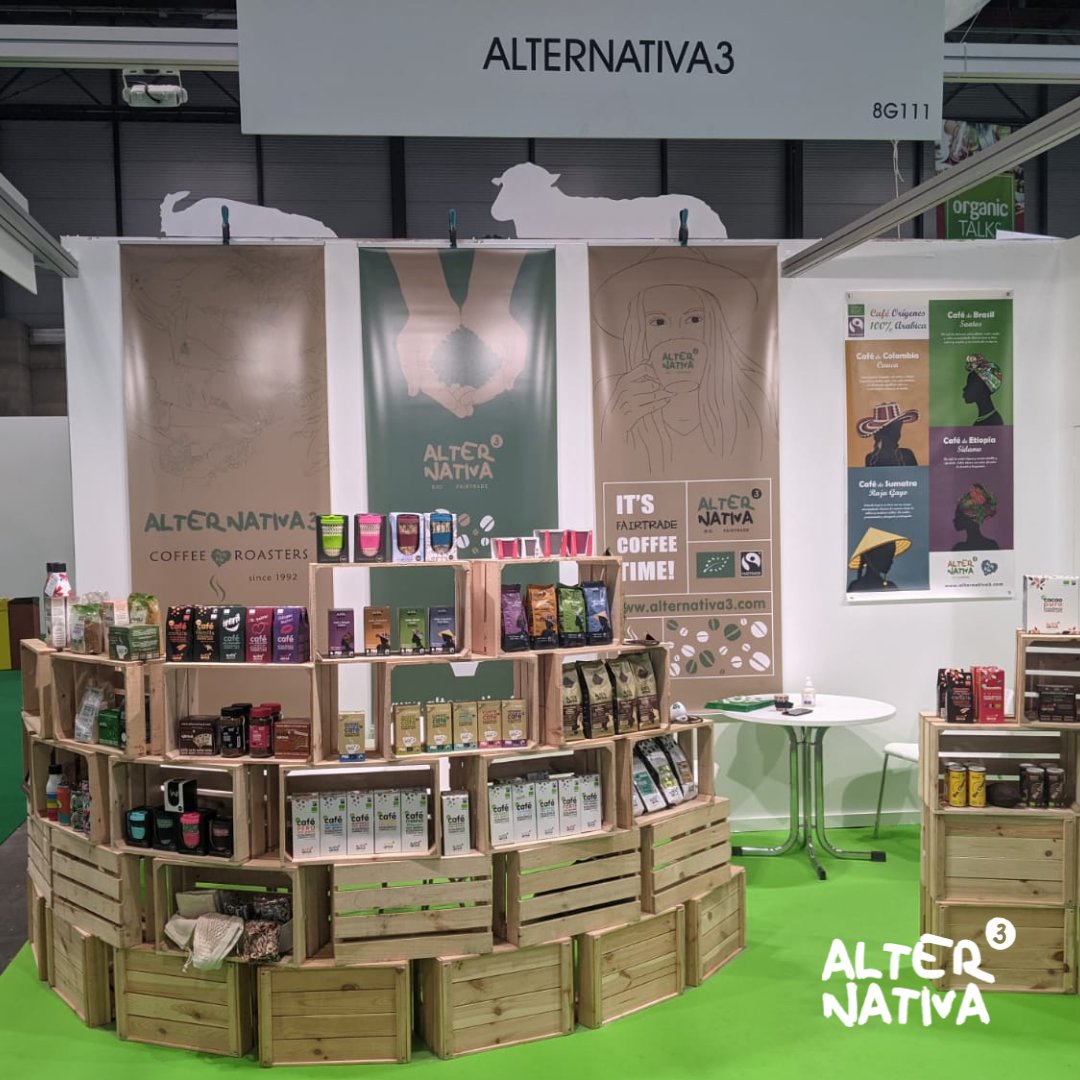 ¡Ya empezó la @FoodIberia en IFEMA MADRID! ✨ La feria más grande para profesionales del sector #ecológico en toda la Península Ibérica. 📍 ¿Dónde podrás encontrarnos? En el stand 8G111. ¡Te esperamos! 🙌