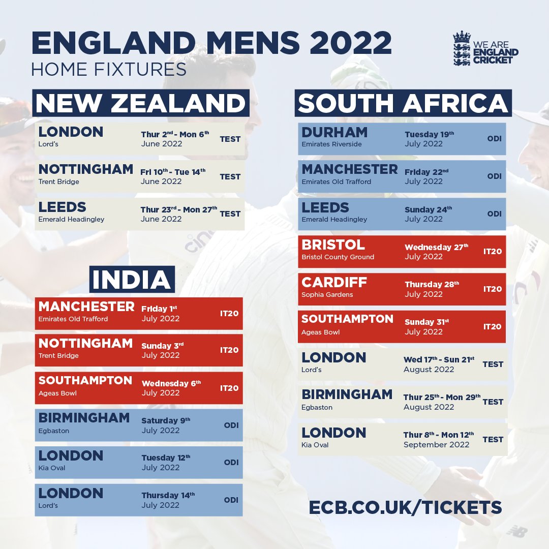 England Cricket On Twitter What Series Are You Looking Forward To Most Tickets Ballots Are Now Open Https T Co Q4mjtzvijk Engvnz Engvind Engvsa Https T Co Kiwttdepoe Twitter