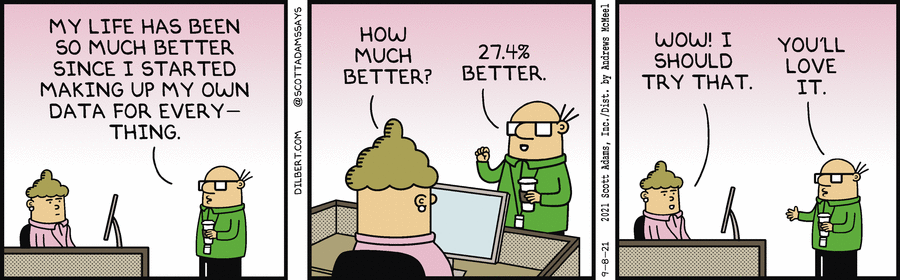 Dilbert Big Data Dilbert And Big Data