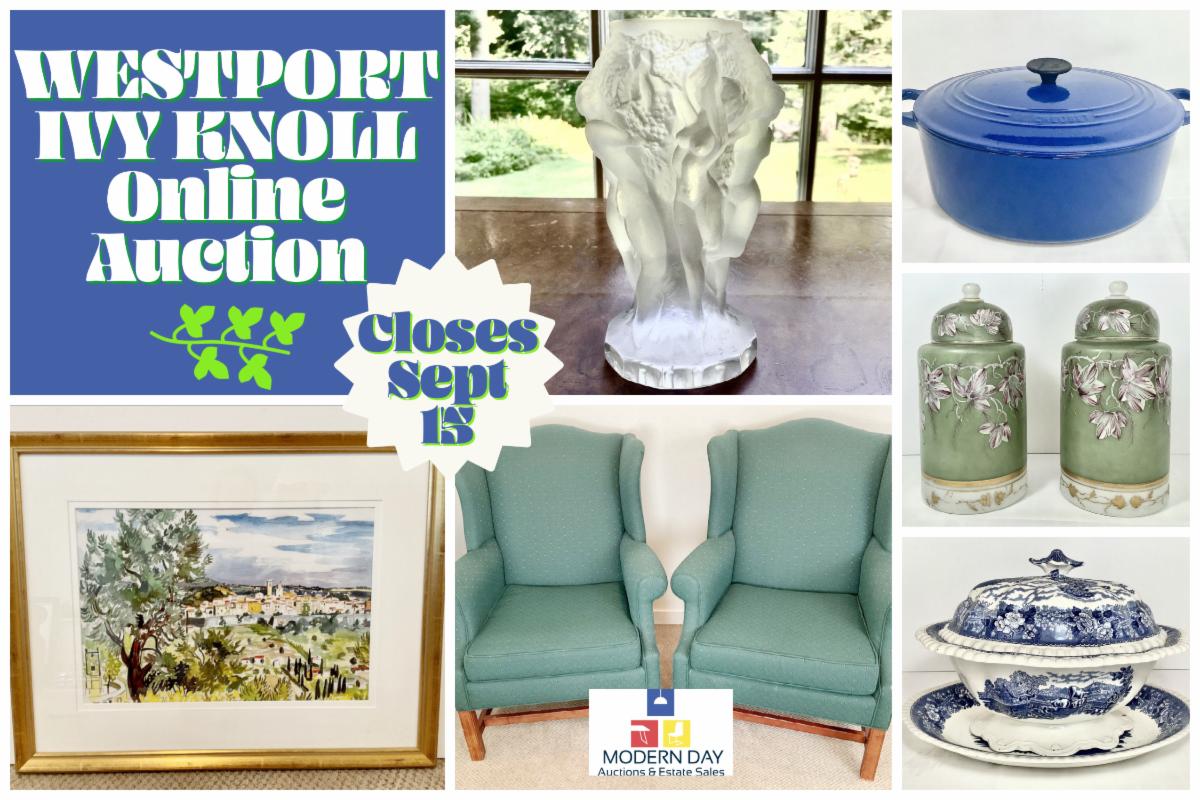 Modern Day Auctions on Twitter "Brand New Sale! WESTPORT Ivy Knoll
