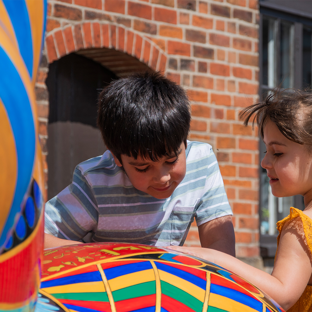 D-ram-atic blues, rich golds, Egyptian symbolism and a vibrantly patterned fleece.

Want to own Rameses? Now’s your chance! Reserve your place at the <a href="/DerbyRamTrail/">Derby Ram Trail</a> auction: ow.ly/2sEX50FYwuu #DerbyRamTrail