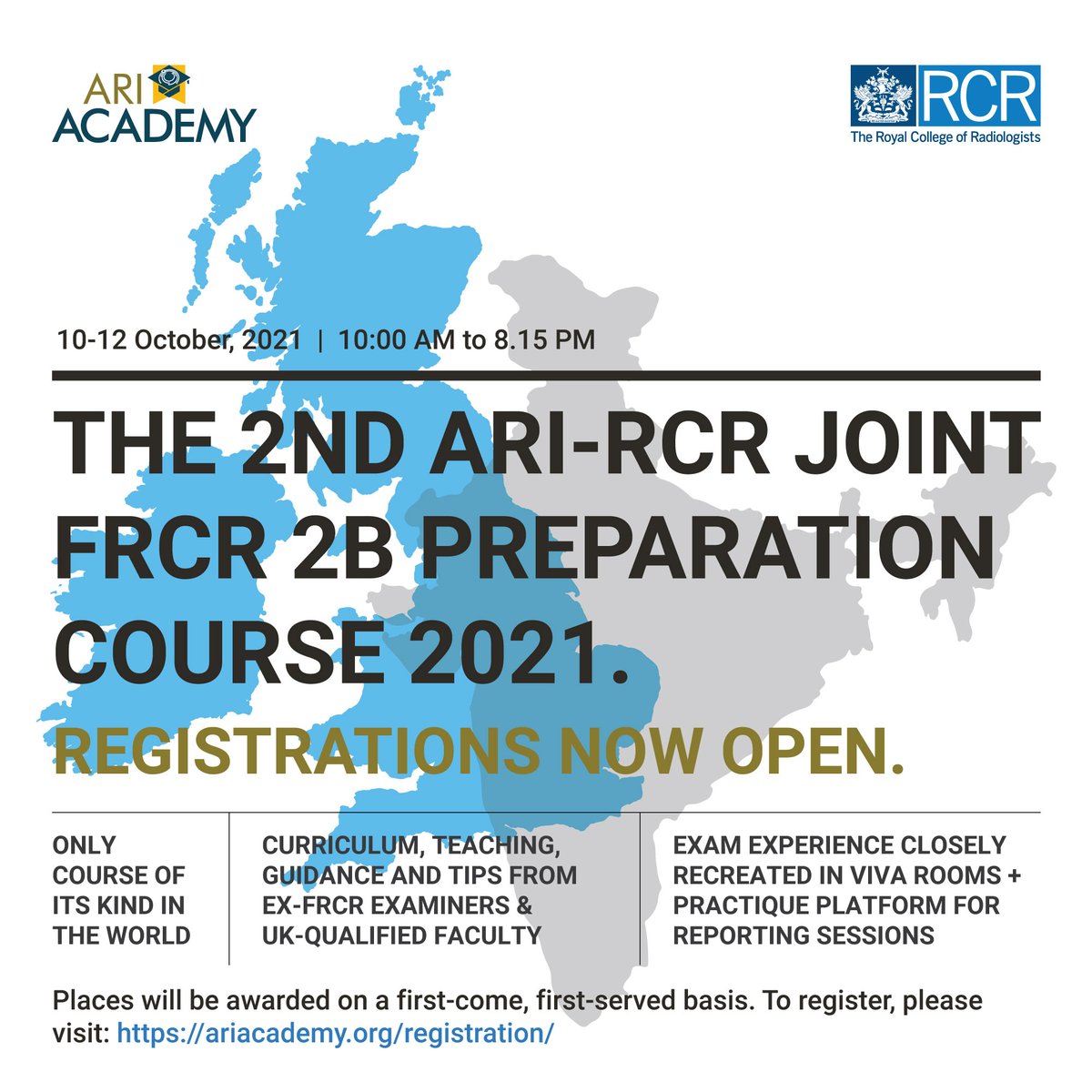 FRCR 2B COURSE Registration is now open. To know more visit : ariacademy.org/part-2b-course… #FRCR2B #radiology #Medical #Radiologyexams