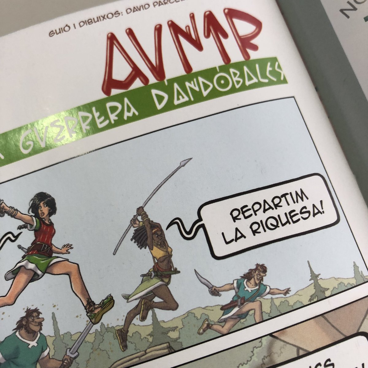 El nostre agraïment a en David Parcerisa, autor del còmic Aunir, que ens ha dedicat la història d’aquesta guerrera ibera al número de setembre de la revista Petit Sàpiens!

Moltes gràcies! 😍👏👏👏👏👏

#ibers #aunir #petitsapiens #ibercalafell