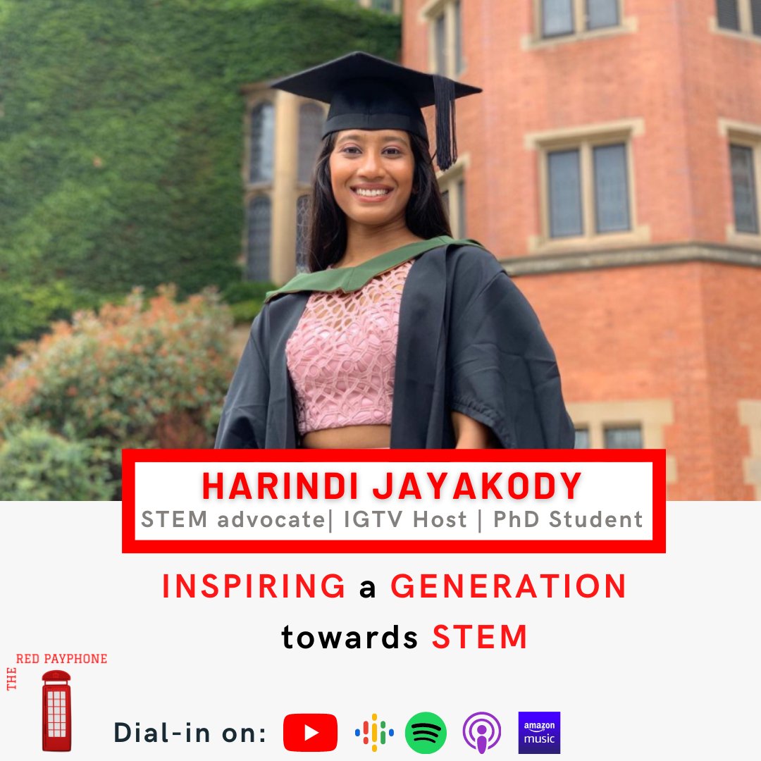 Blue_payphone's tweet photo. 📣🎙️New episode!
Harindi inspires the next generation towards undertaking STEM subjects while strongly advocating diversity and inclusion in STEM.  

https://t.co/14KDiZaViM

#stem #diversity #inclusion #flow #sciencecommunication #women #redpayphone #podcast https://t.co/LozjaiuBBK
