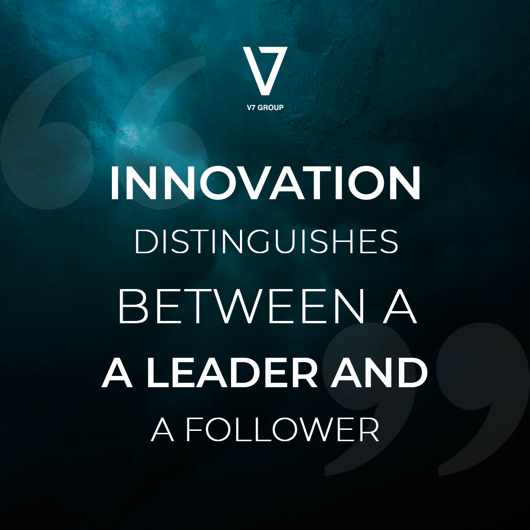 V7GroupMENA's tweet photo. A leader is the first to try new things &amp; create models &amp; strategies. If your boss is always following the guidelines other people have laid out, he/she is simply a follower.
#SME #Entrepreneurship #DubaiStartup #DubaiQuote #LeadershipQuote #V7Group #Innovation #DubaiInnovation https://t.co/6qKD9DjqHv