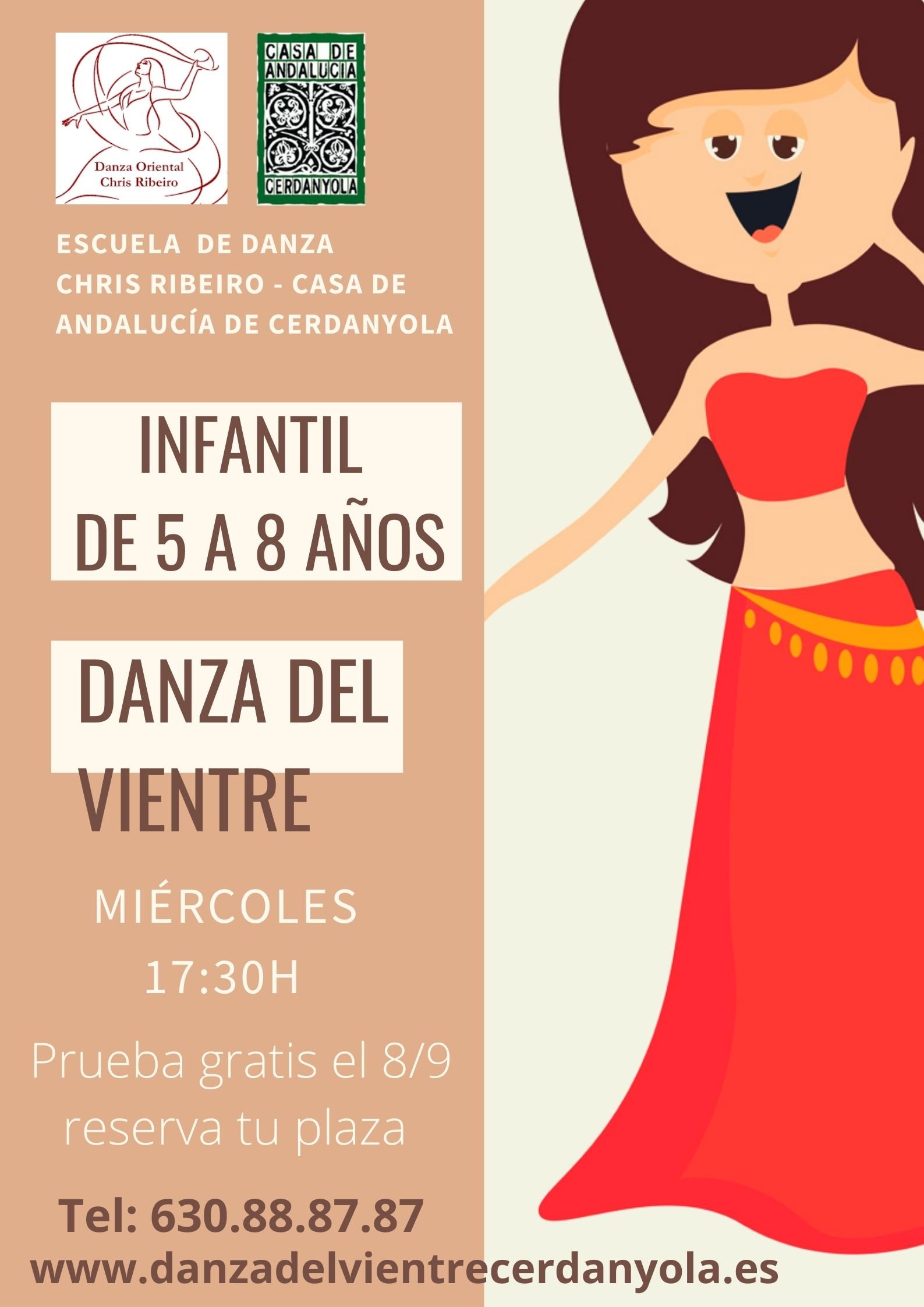 Danza del Vientre….¡Prúebalo GRATIS!