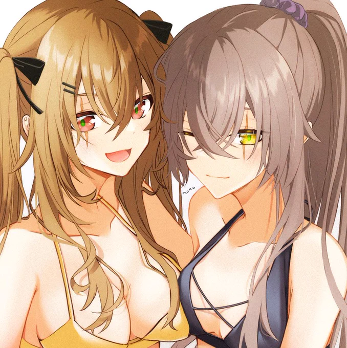 前描いたUMP9とUMP45ちょっとだけ加筆 