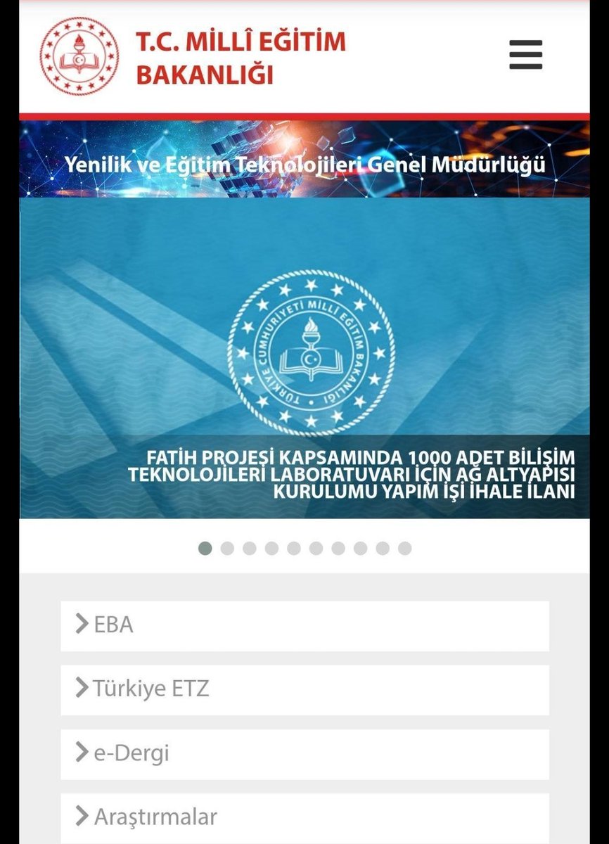 Fatih projesi kapsamında 1000 adet BT sınıfı kurulacak. BT sınıflarının Fatih projesi kapsamına alınması alanımız için çok olumlu bir adım. İlk çıktığı anda keşke alınsaydı. @aebilgili @tcmeb @AsafKarap👍