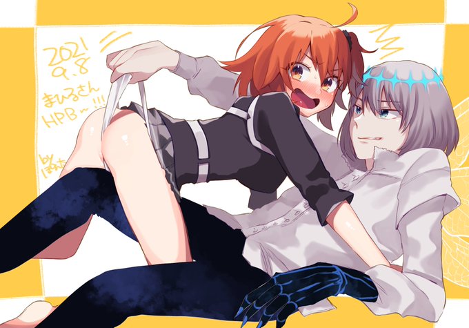 @ragu_3 アッアノいつもほんまお世話になっとります……オベぐた♀未履修の赤子ですが良かったらお誕生日プレゼントとしてお納めください……オベ…こんなことしない子だったらすまんこってす…… 