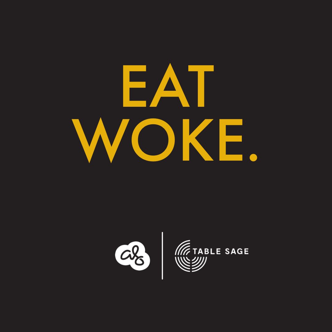 EAT WOKE. 
Dine in line with your values.⚡️⚡️

#ConsciousDining
table-sage.com