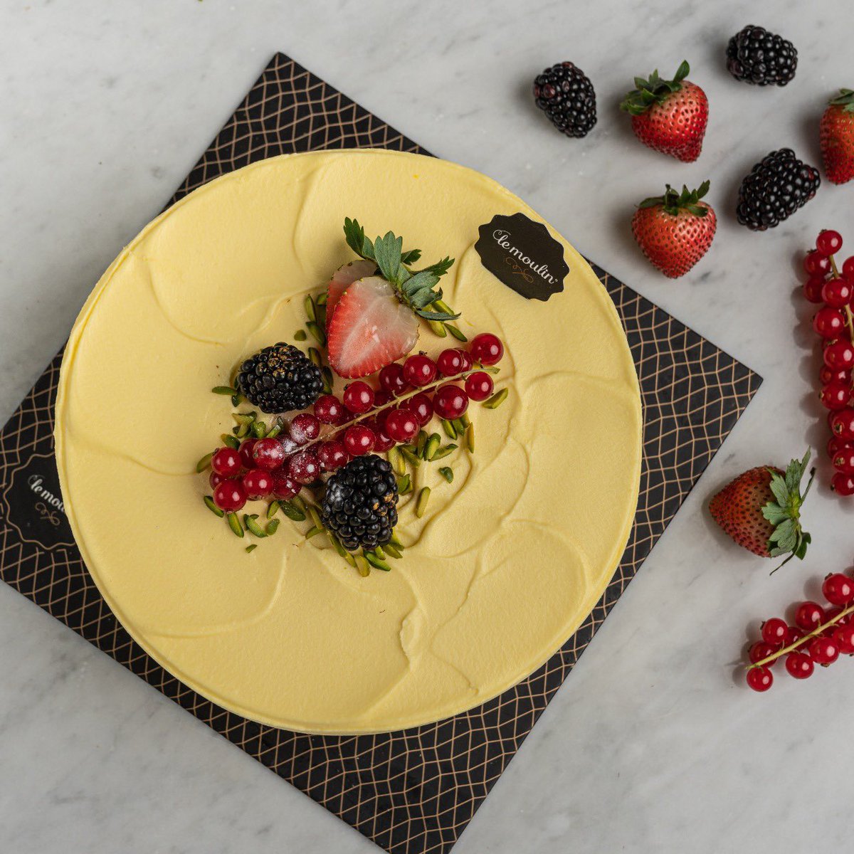 كيكة الجمعات، كيكة الصيف 😋❤️ #لومولا_بيكري