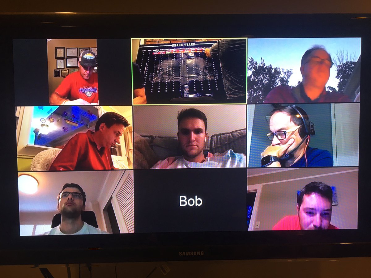 RotoSlacker's tweet image. Another great #FantasyFootball 🏉 #draft in the books for the QBDL! #nbcct