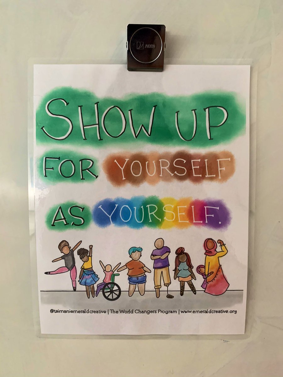 newest addition to the walls of room 216