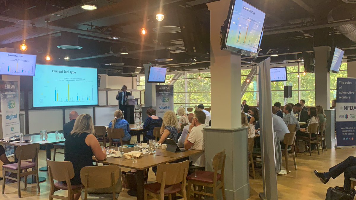 RMI_NFDA's tweet photo. We’re back from our break, with our next guest speaker, Neil Addley, Founder of @JudgeService!

Discussing buyer reactions from a customer service perspective! 
#DrivingDigital https://t.co/cRiDM3Vlwc