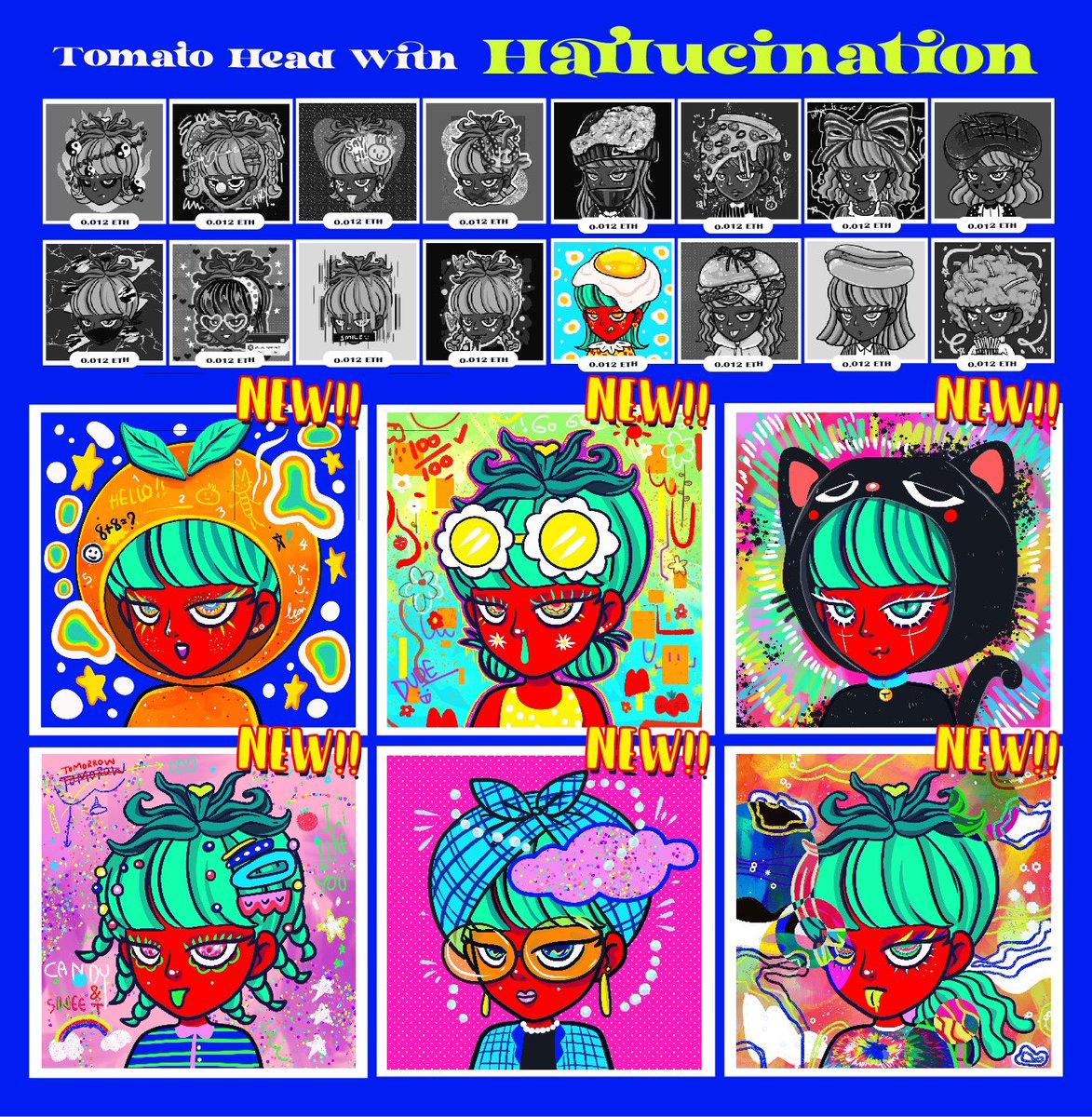🔥New Drop in Hallucination🔥
Price 0.012-0.014 ETH

Let's check out item on Opensea

opensea.io/collection/tom…

#NFTs  #nftcollectors  #NFTTHAILAND  #NFTCommunity