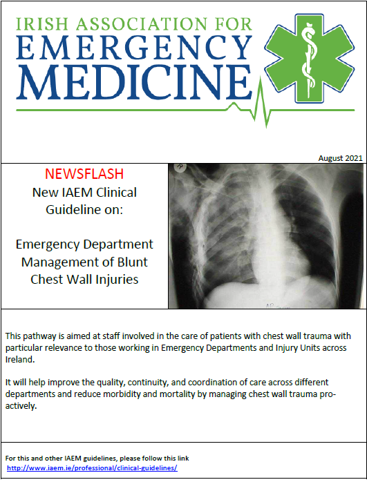 IAEMCGC's tweet photo. @IAEMCGC are delighted to announce the publication of our latest guideline developed by @saemasaeed @drconordeasy and colleagues in CUH https://t.co/8GVK1ArFSu