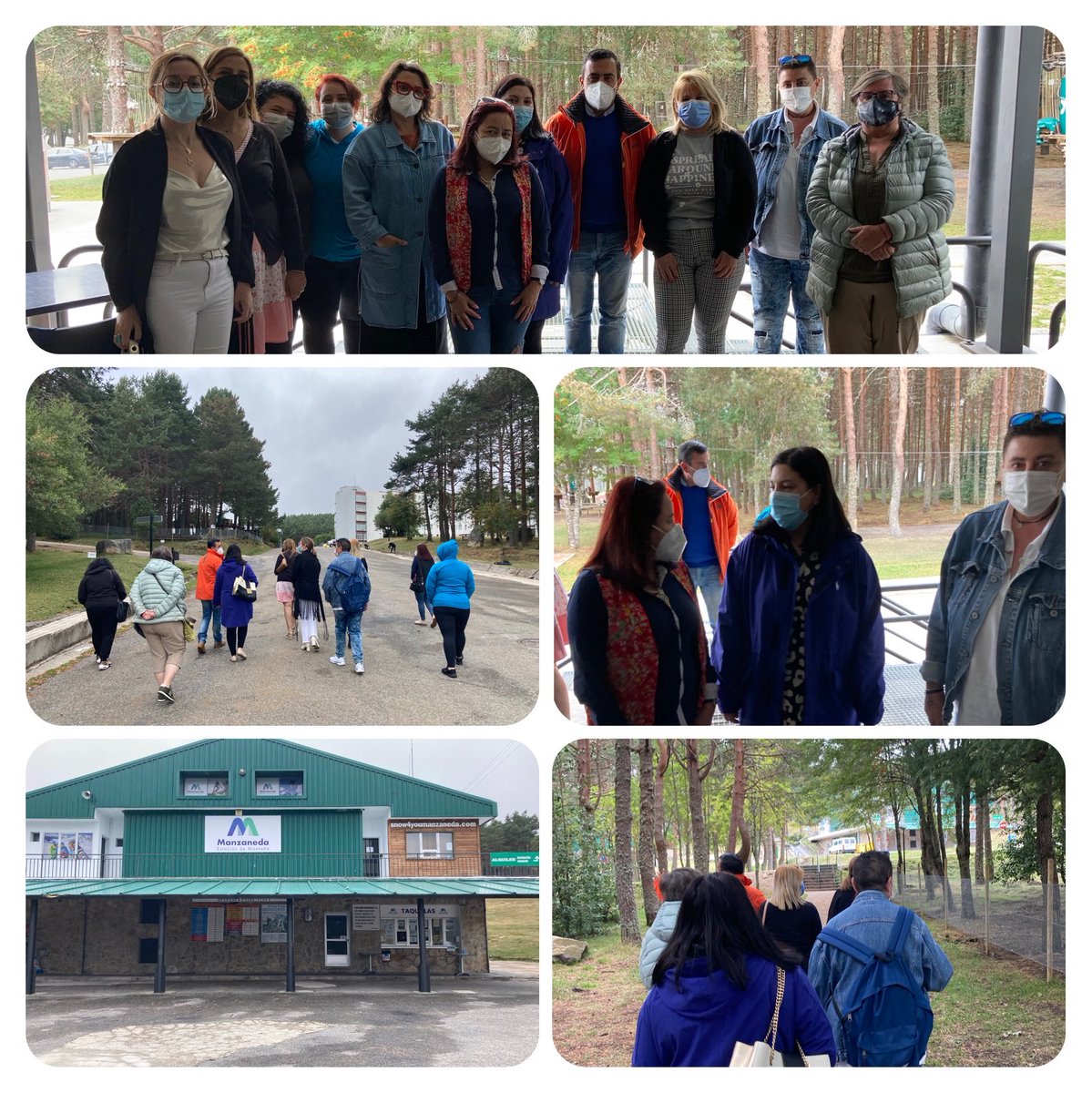Visita ⁦<a href="/Manzaneda_EM/">Manzaneda Estacion de Montaña</a>⁩ con las participantes del Programa Adelaida de ⁦<a href="/concello_trives/">CONCELLO DA POBRA DE TRIVES</a>⁩ y del Programa de ⁦<a href="/Parada_de_sil/">Parada de Sil - Ribeira Sacra</a>⁩ y C. Caldelas. Expectativas y grata impresión con la Estación y sus nuevos retos. Gracias a Victor y a ⁦<a href="/PatriciaBarja/">Patricia</a>⁩  por tanto!