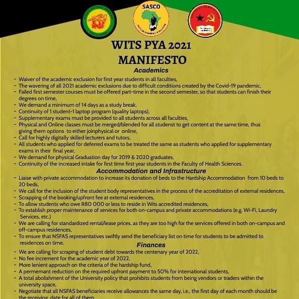 buti_omdala's tweet photo. We encourage all students of @WitsUniversity to join their peers in voting for the @WitsPYA , a collective of organizations with a proven record of championing students issues. Voting closes today at 8pm, #VotePYA13⚠️🖤💚💛 #PYABekeLeBeke 🤌🏾 https://t.co/MWntEq4ibO