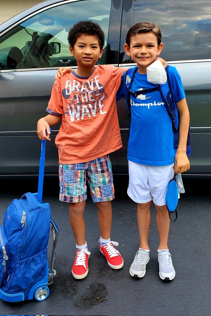 First day of 5th grade!