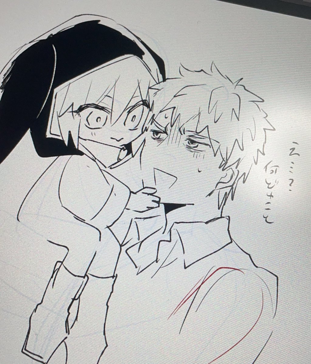 これ、水着沖田オルタさん引く前に描いてた……………けど事情がわかったので一回置く 