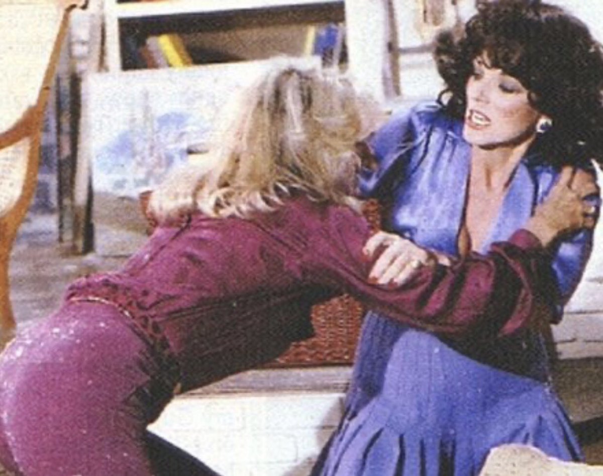 Whenever Someone Tries Changing My 80s Radio Station.#Dynasty #CatFight #80...