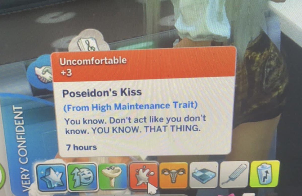 So apparently this can happen with the Spa Day Refresh 😳

AIN'T NO BIDET 😭😂

#TheSims4SpaDay #TheSims4