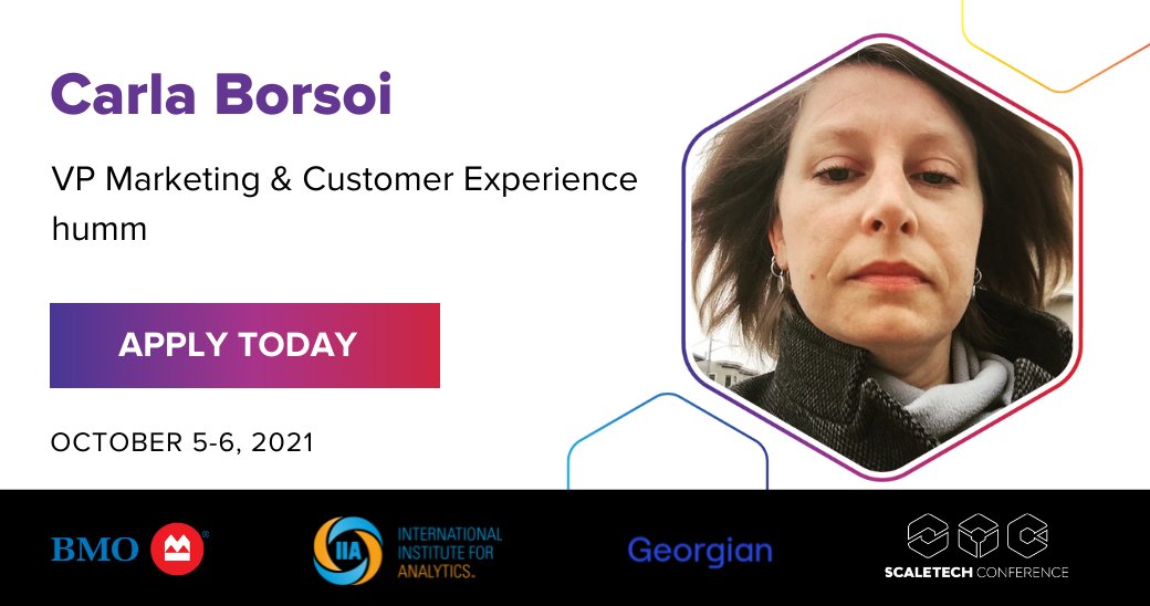 How do you go from "establishing a brand" to "an established brand"? Carla Borsoi's (<a href="/u_m/">carla (urban_mermaid)</a>) varied career gives her a unique perspective on the marketing debt you didn't know you had!
scaletechconf.com/speaker/carla-…