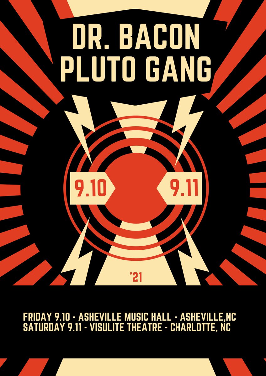 TWO shows this weekend with <a href="/PlutoGangBand/">Pluto Gang</a> 

9/10-<a href="/avlmusichall/">Asheville Music Hall</a> 
9/11-<a href="/VisuliteTheatre/">Visulite Theatre</a> 

#AVL #CLT #NCMusic #NCLiveMusic