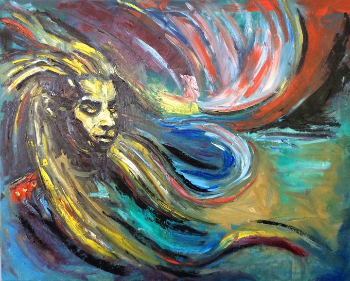 Featured Art of the Day: "The Trickster". Buy it at: ArtPal.com/valangre?i=125…
