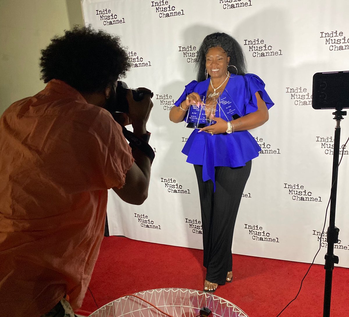 MsKashMusic's tweet photo. So proud to announce Iโve won all 4 categories I was nominated for at the 10th Annual Indie Music Channel Awards at Sunset Gower Studios in Hollywood CA! ๐๐พ๐ฅ #BestRapHipHop #MsKashMusic #IndieMusicChannel #MsKash #FemaleRapper #FemaleMC #Hollywood #SunsetGowerStudios https://t.co/fyFYjMPzbc