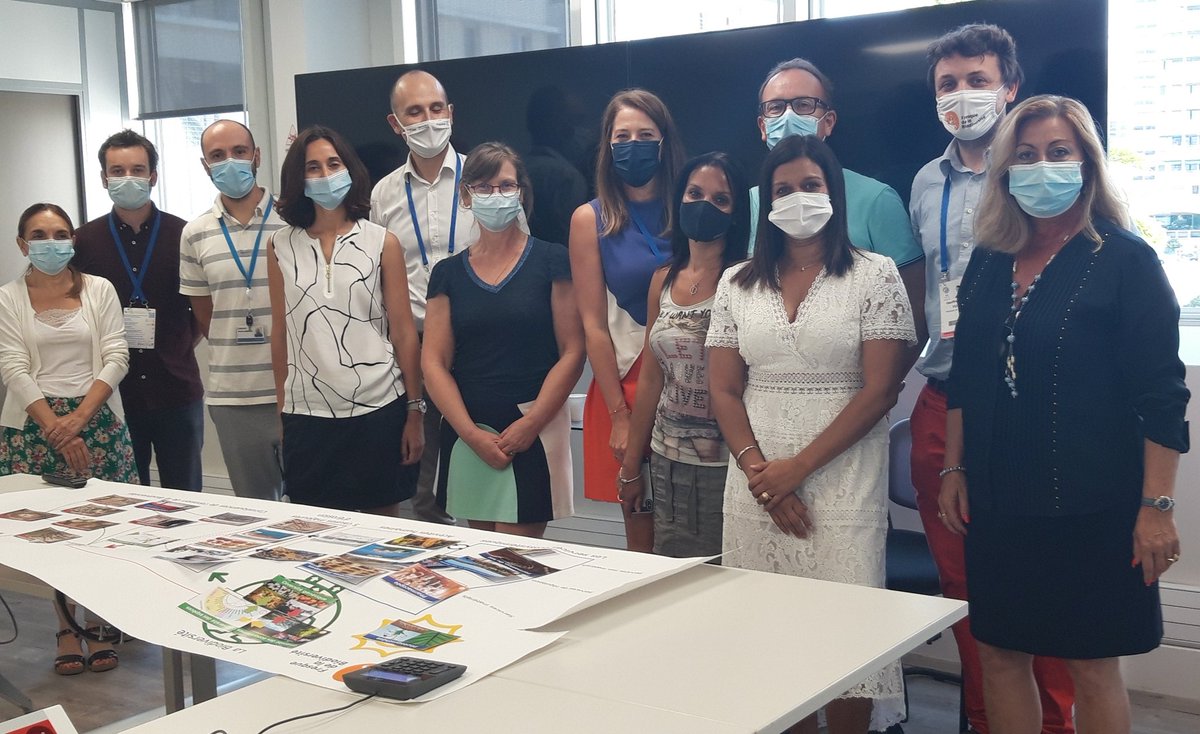 moniquefragano's tweet photo. Aujourd'hui Fresque #biodiversité animée, en avant-première à @EDF_RegionSud  par son créateur @ge_vuillier et la Directrice #DeveloppementDurable @EDFofficiel @CdBoissezon, en présence de salariés de plusieurs Directions. https://t.co/Lyjoeq3LPp