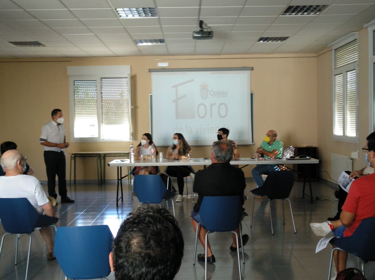 🏠Presentación del Foro de la Vivienda en #Quinto que se desarrollará en diferentes semanas y servirá para conocer las políticas en materia de #alquiler, #rehabilitación, acceso a la vivienda

#Vivienda <a href="/Moronyka/">Verónica</a> <a href="/QuintoAyto/">Ayuntamiento Quinto</a>