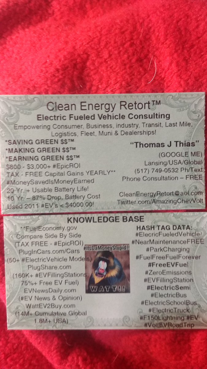 AmazingChevVolt's tweet image. CLEAN ENERGY RETORT™/
#VoltEVRoadTrip!

#Hotels Fought Wi-Fi. Guests Changed That!
Now:
@PlugShare
Recargo.com
165K+ L2/3/4 #Public #EVFillingStations N America!

75%+ #FreeEVFuel
=
#Loyalty, #Retention, #ESG, #LEED &amp;amp; ClimateAction!
@Marriott
marriott.com/corporate-soci…