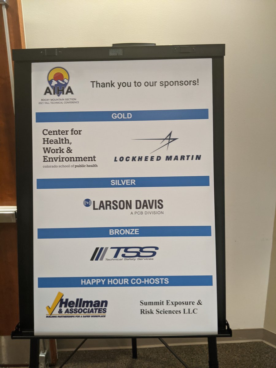 AIHAlocalRMS's tweet image. Thanks to our sponsors! #FTC2021