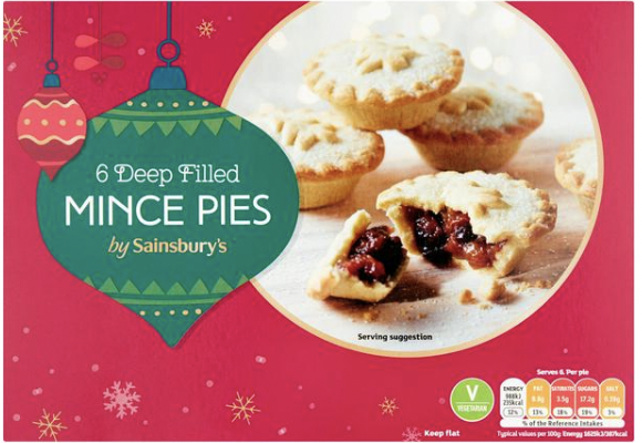 W1Librarian's tweet photo. Well, it's September 8th, so Sainsbury's brings out the Christmas mince pies. https://t.co/48aapqZred