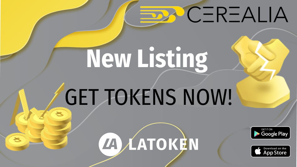 CER/USDT pair is now live!

Cerealia is a blockchain-powered agri-trading platform and fintech company. It's working with two marketplaces, one already in operation, and another in the final stage of development for NFTs trading of agri-commodities.

📲 go.latoken.com/6ni