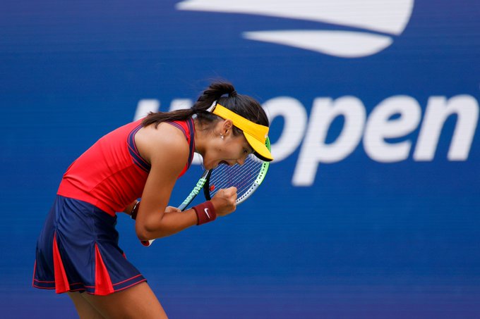 US OPEN: Emma Raducano beats Belinda Bencic to enter Semis. Twitter: @WTA.