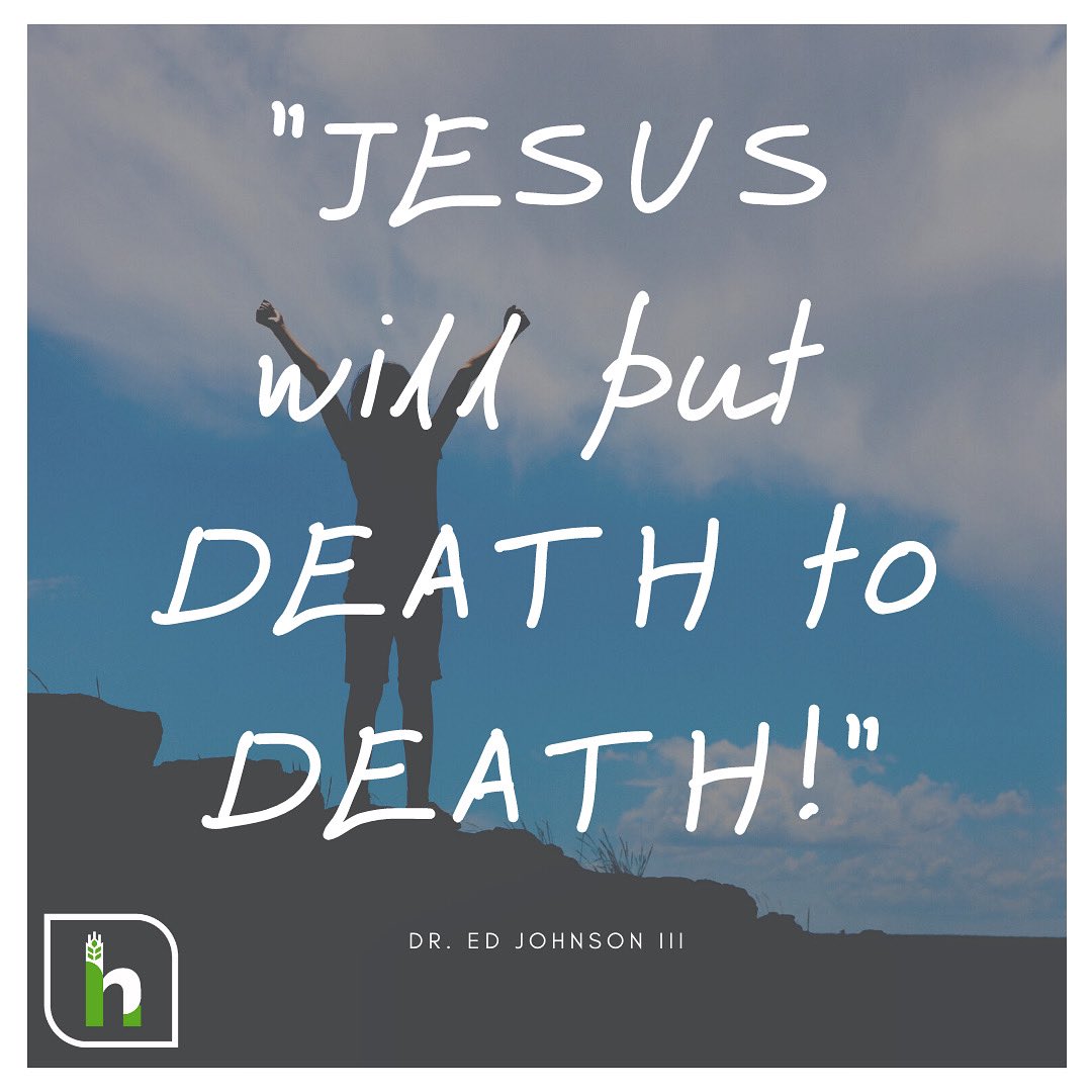 HarvestFBC's tweet photo. 1 Corinthians 15:55
“Death is swallowed up in victory.”
“O death, where is your victory?
 O death, where is your sting?”
#Victory #AChangeIsComing #GrowUp #1Corinthians https://t.co/V74hLyJW4Z