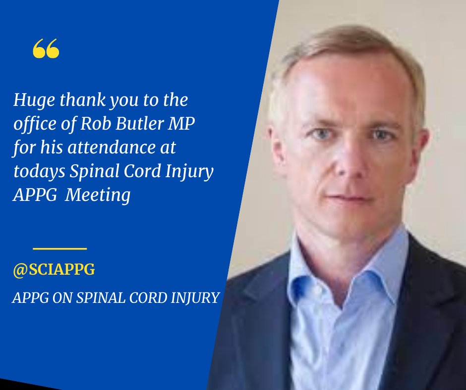SCIappg's tweet photo. Thank you to @RobBAylesbury MP for his attendance at todays #SCIAPPG meeting https://t.co/bqoBPwEmh3