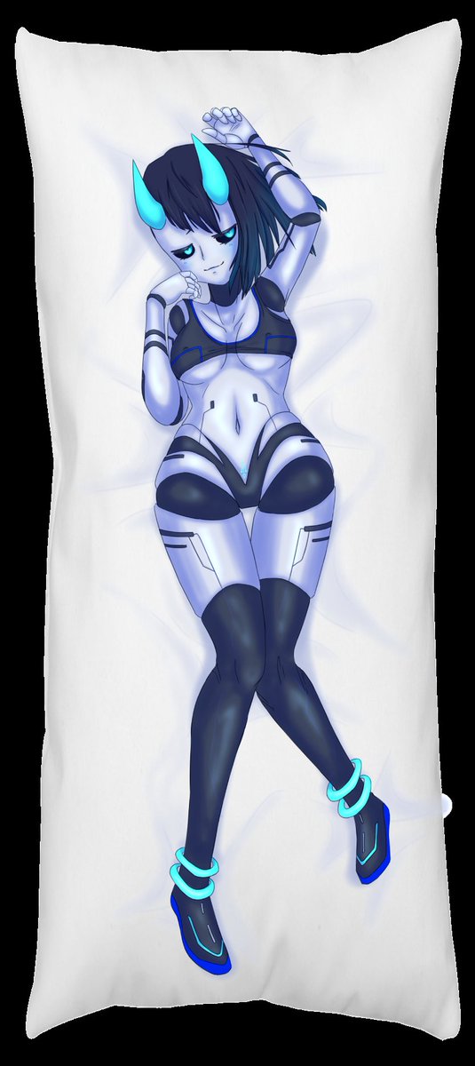 ExeAsa's tweet image. Hey @ThighsVT, can you maybe... rate my thighs in my personal dakimakura's? 👉👈UwU