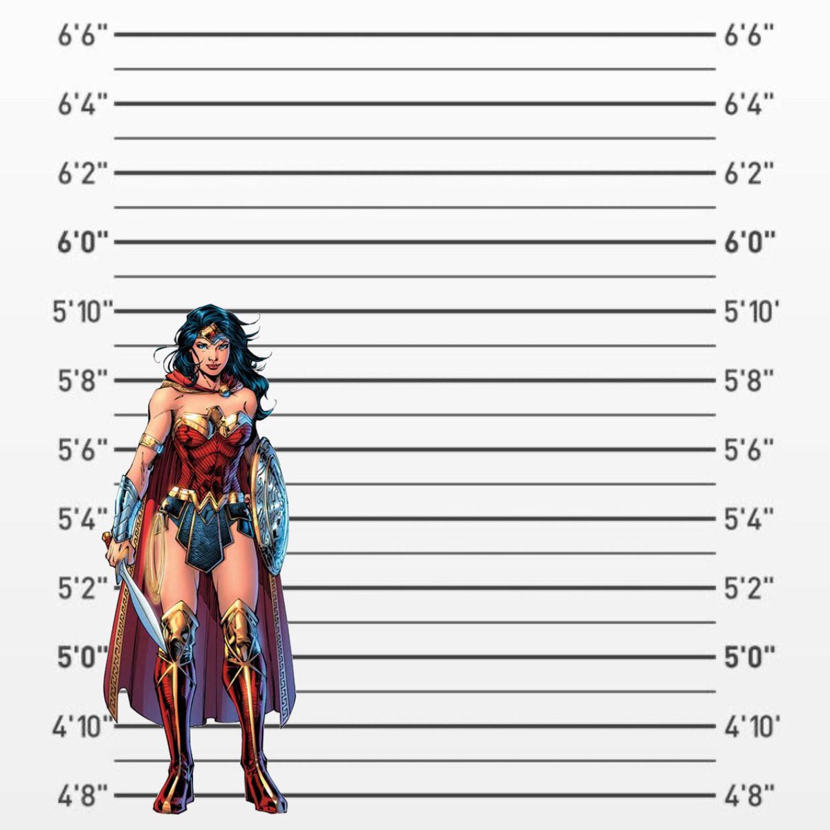WonderHeroine's tweet image. 5’10. 

Not bad…