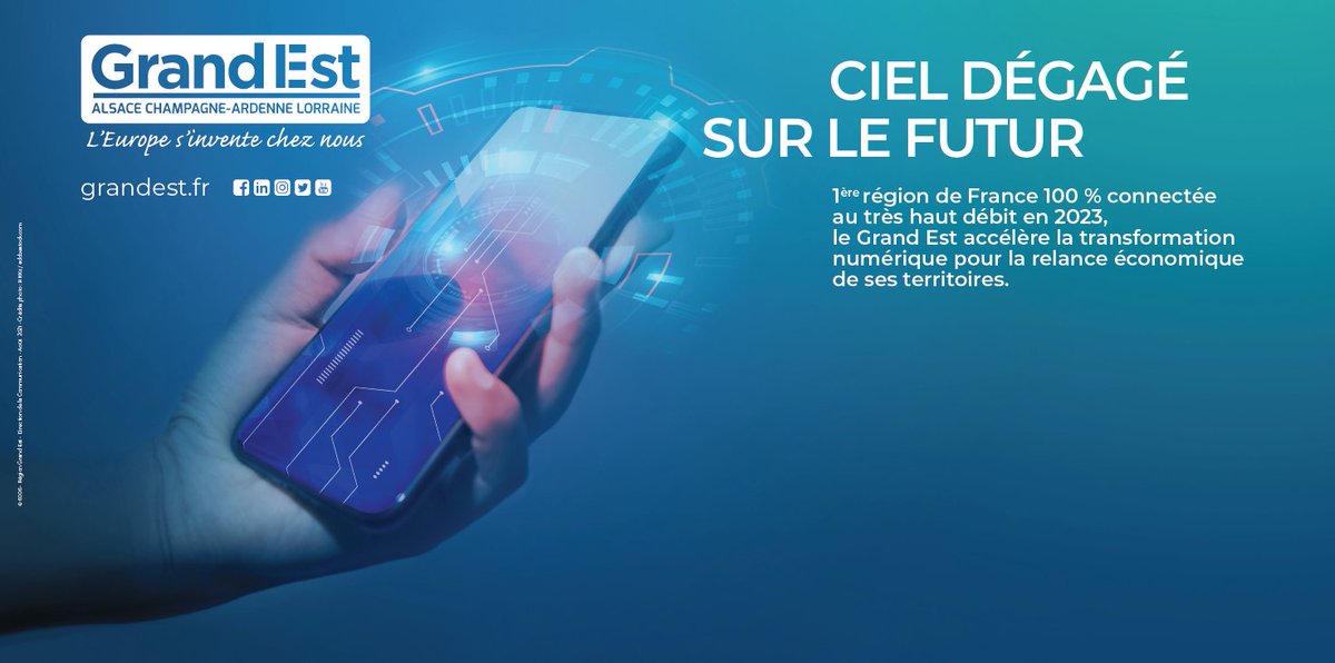 La Région #GrandEst sera présente au <a href="/GENumerique/">Grand Est Numérique</a> demain et la journée sera articulée autour de la thématique des compétences #numériques
Seront présents sur le stand @42MulhouseGE <a href="/numeum_/">numeum</a> @SimplonGE <a href="/MetzNumSchool/">Metz Numeric School</a>
Plus d'infos : urlr.me/YDzyS